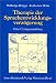 Therapie der Sprachentwicklungsverz�gerung