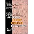 Apprendre le grec biblique par les textes (1C�d�rom)