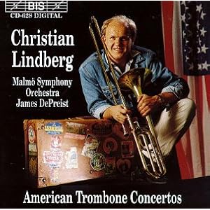 American Trombone Concertos by Paul Creston, George [Guitar] Walker, Gunther Schuller, Ellen Taaffe Zwilich, and James DePreist (Audio CD - 1993) - Import