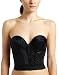 Carnival Womens Low Plunge Tuxedo Longline Bra