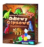 4M - 5603514 - Loisir Cr&eacute;atif - Kit de Moulage - Dinosaures Phosphorescents