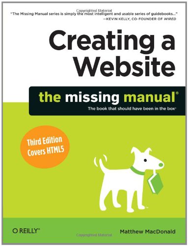 creating a website the missing manual english and english edition