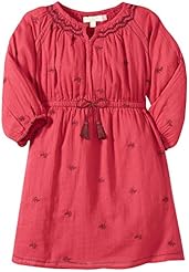 Toddler Long Sleeves Crepe  Dress