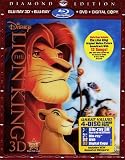 The Lion King 3D: Diamond Edition (Special Edition Blu-ray 3D + Blu-ray + DVD + Digital Copy with Bonus Original Motion Picture Soundtrack)