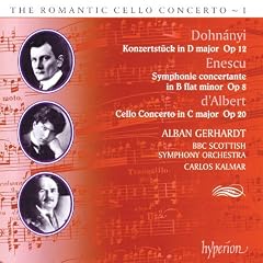 The Romantic Cello Concerto, Vol. 1  Dohn�nyi, Enescu & d'Albert