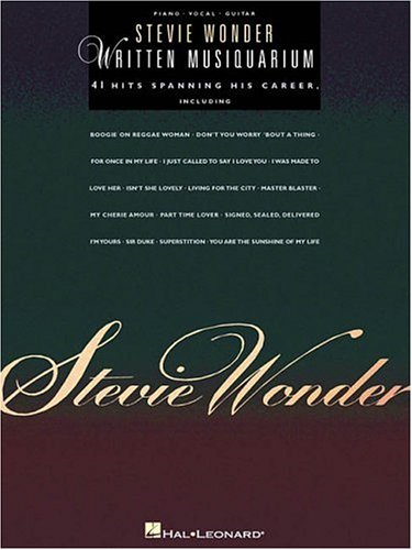 Stevie Wonder - Written Musiquarium (Popular Matching Folios)