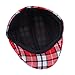 Bigood Child Flat Cap Hat Gatsby Ivy Newsboy Ascot Peaked Plaid Berets