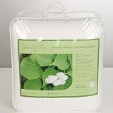 Sandals Cay Premium Natural Mulberry Silk Filled White Comforter - Full/Queen 88x90 Light Weight