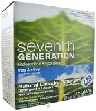 Seventh Generation Laundry Powder, Ultra, Free  Clear, 112-Ounce (Pack of 4)