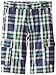 American Hawk Big Boys' Plaid Cargo Short