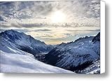 Chamonix resort in the French Alps Canvas Print / Canvas Art - Artist Pierre Leclerc