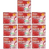 Memorex 8.5GB 8X Double Layer DVD+R W/Slim Jewel Case 10(3) Packs Total of 30 Disks