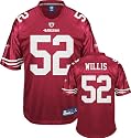 Patrick Willis Youth Jersey: Reebok Red Replica #52 San Francisco 49ers Jersey
