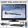 Sony BRAVIA S-Series KDL-52S5100 52-Inch 1080p LCD HDTV + TV Accessory Kit