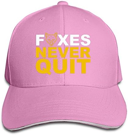 FashionDID Fashion Leicester City Foxes Never Quit Baseball Cap Pink