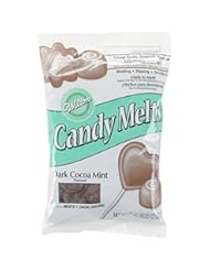 Kitchen: Wilton Candy Wafer Melts, Dark Cocoa Mint - Wilton