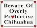   - Beware of Dog sign, Chihuahua sign, pet gift,dog sign