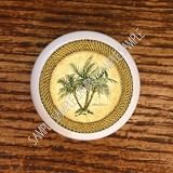 BEACH TROPICAL PALM TREES #04 DRAWER PULLS KNOBS