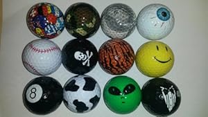 Get a Laugh Golf Balls (1 Dozen)