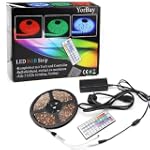 Yorbay 5M LED RGB Strip wasserdicht 1...