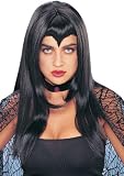 Widow's Peak Black Wig - Adult Std.