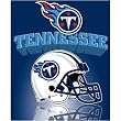 Tennessee Titans Light Weight Fleece NFL Blanket (Grid Iron) (50x60) by Northwest