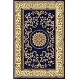 Radici USA Noble VIII 8 x 10 Navy Area Rug