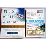 David Bach Wealth Building Books (Set of Two) ~ The Automatic Millionaire Homeowner and The Finish Rich Workbook