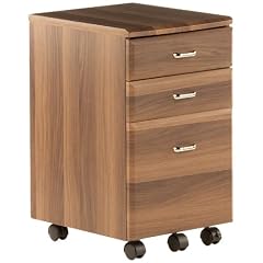 Buerostuhl24 673802 Rollcontainer Ekon walnuss
