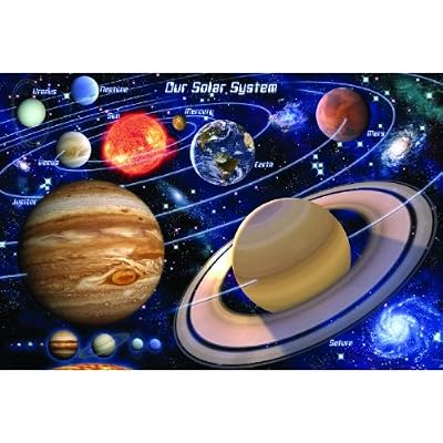 Into Space 48pc Childrens Floor Jigsaw Puzzle by David Penfound