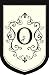 Regal Monogram Garden Flag - O
