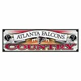 NFL Atlanta Falcons 9-by-30 Wood Sign