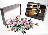 Photo Jigsaw Puzzle of Close-up of chrome bumper and yellow car number plate in morning light, Havana, from Robert Harding