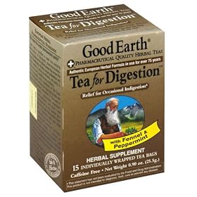 Good Earth Tea For Digestion case of 6/15 bag