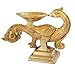ITOS365 Brass Diyas for Pooja - Peacock Bird Design- Deepak for Puja Aarti - Oil Lamp - Pooja Articles Home Décor Item - Showpieces - House Warming Decoration - Religious Diwali Gifts