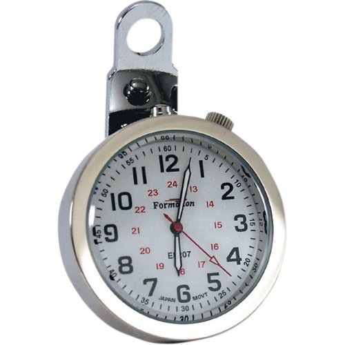 Formotion ELA-20700 White Face Round Electro Luminescent Backlit Clock