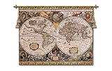 IMAGE OF Antique Map Geographica Lg Wall Hanging - 67