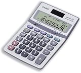 Review CASIO  / Casio Calculator Desktop 3 Line Display Tax Cost-sell Margin 103x155x30mm Silver Ref MS310