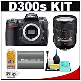 Nikon D300s Digital SLR Camera + 24-120mm AF-S VR Lens + Nikon EN-EL3e Battery + Cleaning Kit