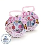 Happy People 55633 - Schminkset in Metallk�fferchen, verschiedene Lidschatten