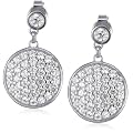 Esprit Damen-Creolen Estella 925 Sterlingsilber Zirkonia 4443365