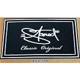 Strandlaken 2stoned� Classic Beach Badetuch 180 x 100 in Schwarzvon "2-stoned� wear"