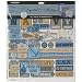Creative Imaginations Navy Scrapbooking Kit