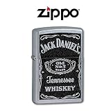 Zippo Street Chrome, Jack Daniels Label Lighter / ZI21043