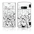 W&B Fleur Design Protective Skin Decal Sticker for LG enV2 VX9100 Cell Phone