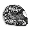 Vega DOT Vented Havoc Altura Full Face Motorcycle Helmet (6 colors) - Frontiercycle (Free U.S. Shipping) (2XL, MET. BLACK HAVOC)