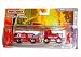 Matchbox Hitch 'N Haul MBX 1:64 Scale Die Cast Car Playset - Flame Tamers Set with Flame Tamers Fire Truck, Fire Support Vehicle, Firefighter and 