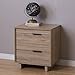 South Shore Fynn 2-Drawer Nightstand, 0, 16.5