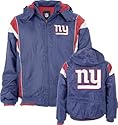 New York Giants Poly Oxford Full Zip Jacket