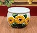 Sunflower Yellow Soap/Sponge Holder Dispenser